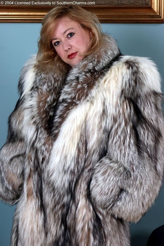 Sexy Woman In Fur #96593226