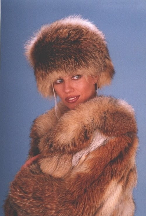 Sexy Woman In Fur #96593236