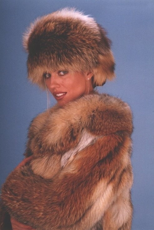Sexy Woman In Fur #96593240