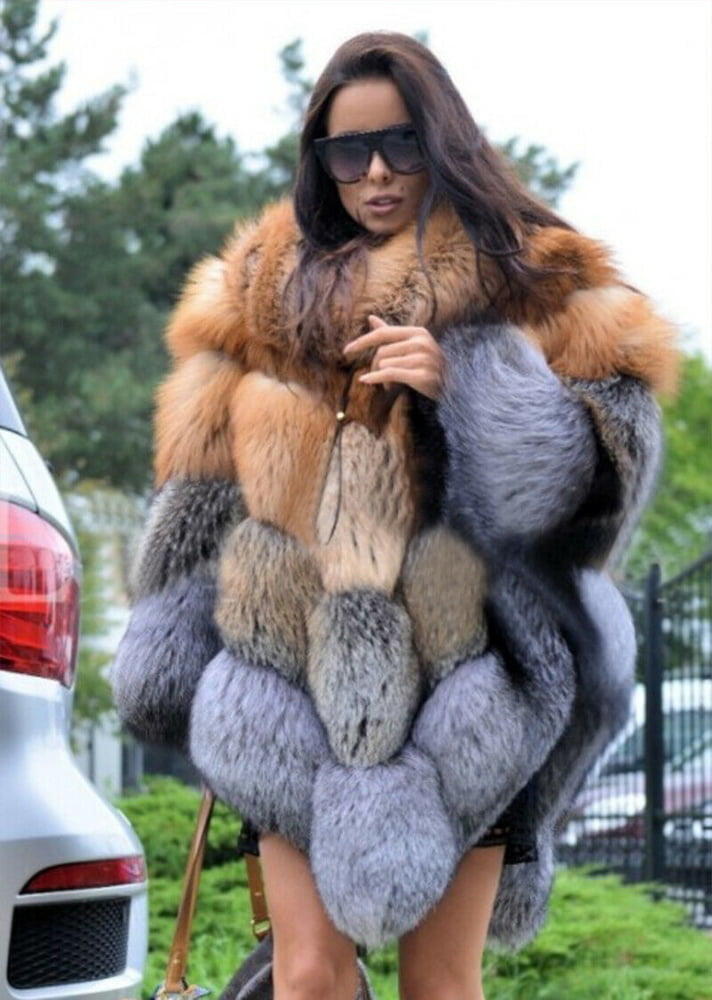 Sexy Woman In Fur #96593340