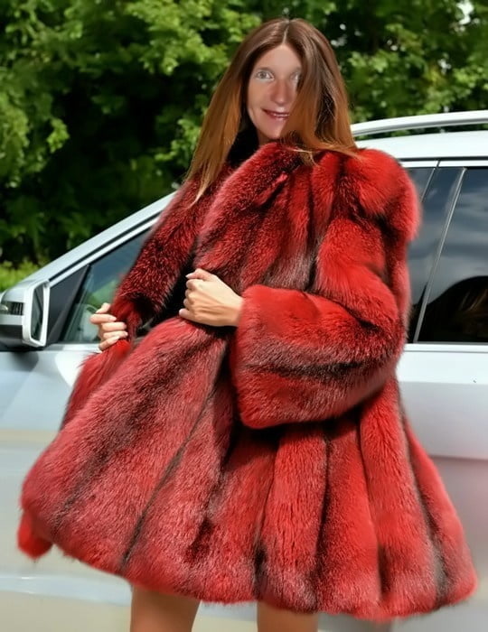 Sexy Woman In Fur #96593566