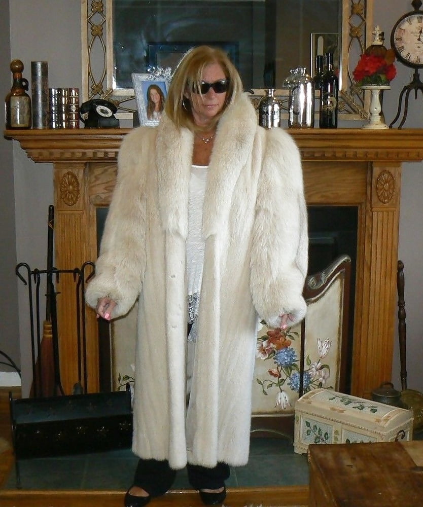 Sexy Woman In Fur #96593700