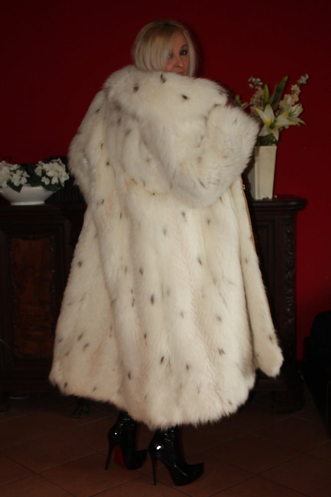 Sexy Woman In Fur #96593723
