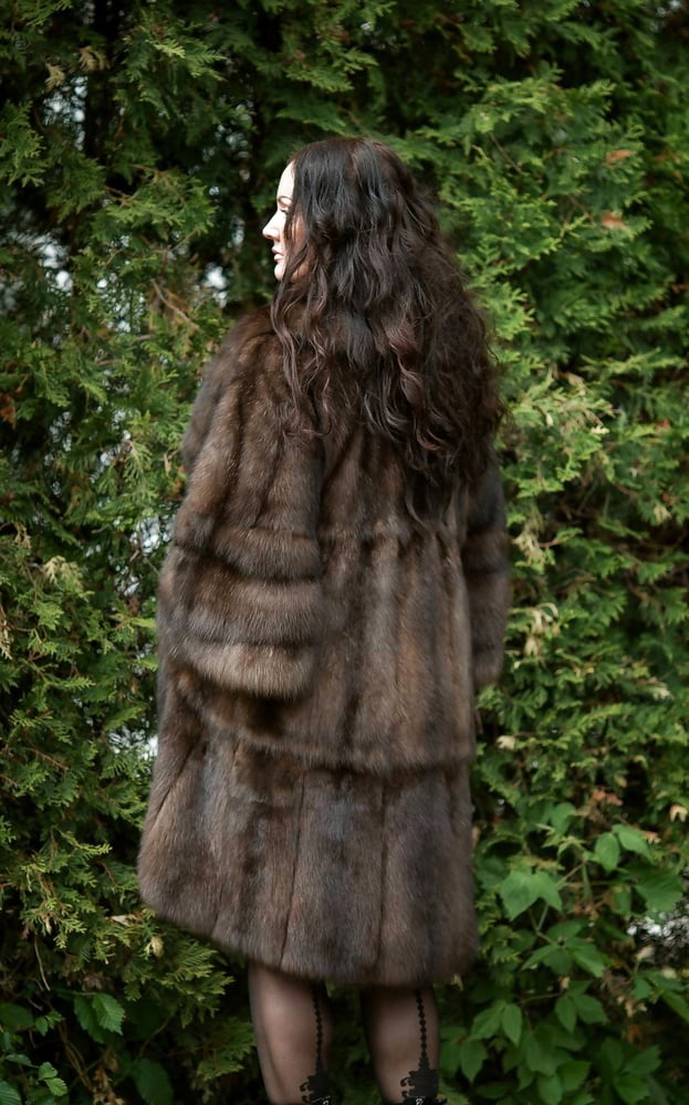 Sexy Woman In Fur #96593743