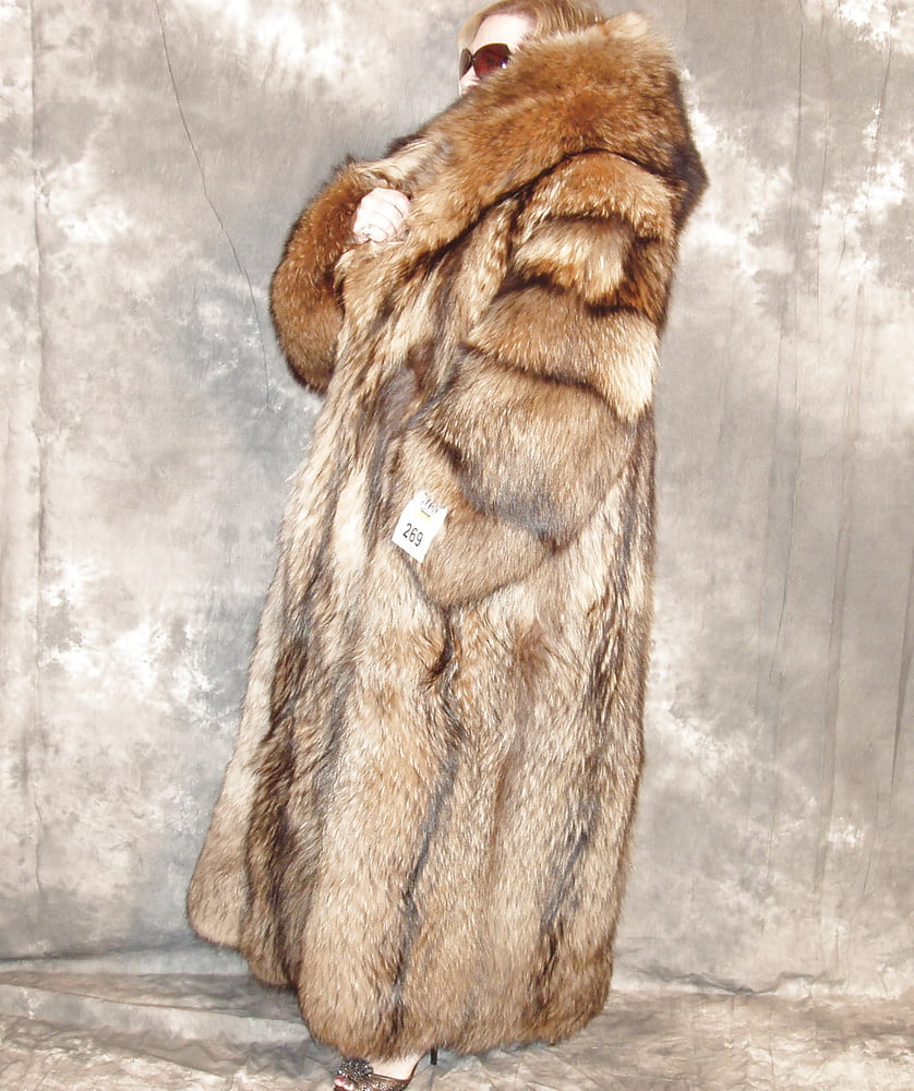 Sexy Woman In Fur #96593753