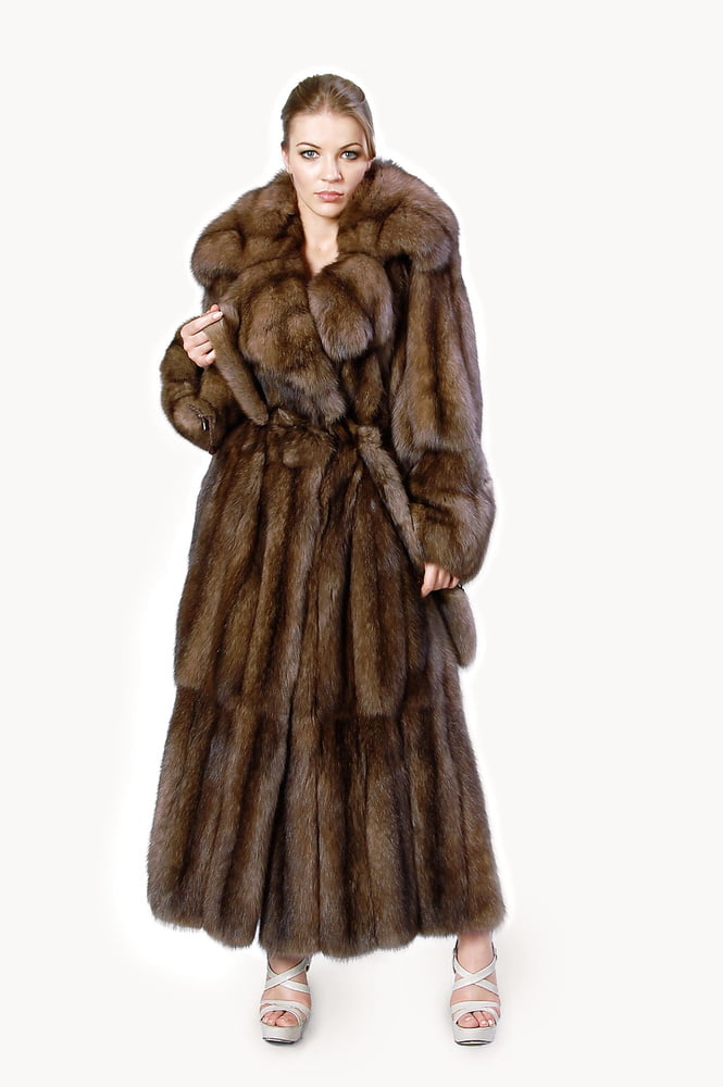 Sexy Woman In Fur #96593763