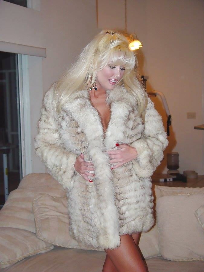 Sexy Woman In Fur #96593791