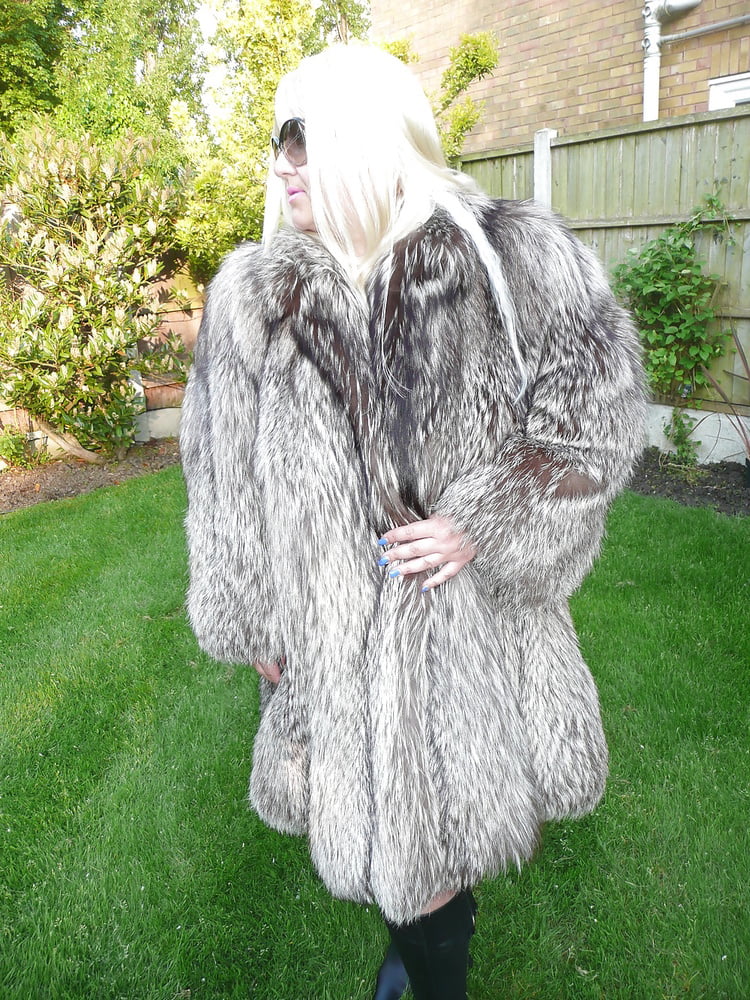 Sexy Woman In Fur #96593808