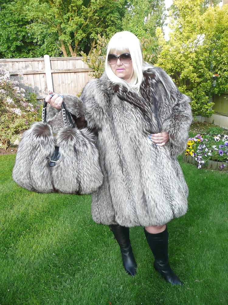Sexy Woman In Fur #96593816
