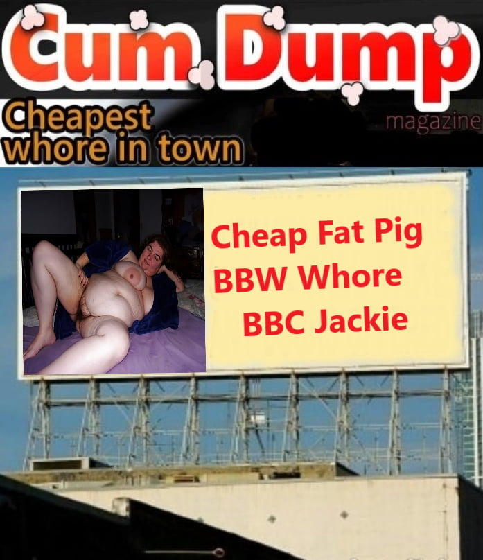 Chubby BBC Pigmeat Whore BBW Jackie Fat CuntMeat From USA #93731360