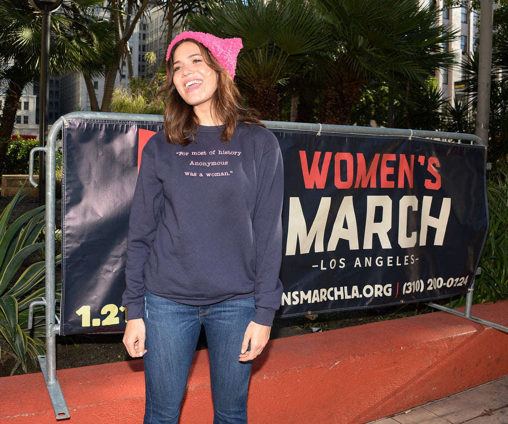 Mandy moore - marche des femmes à la (21 janvier 2017)
 #81948447
