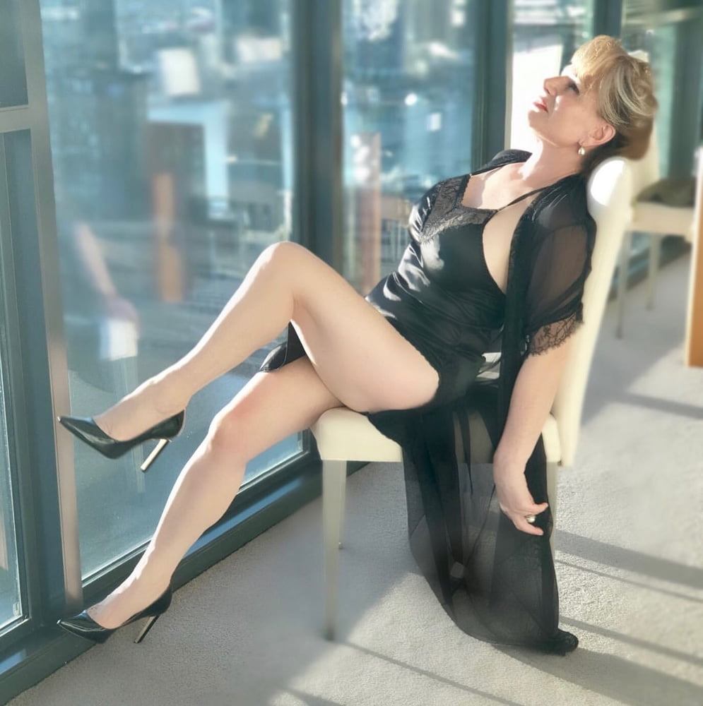 Mature, Old, Business Woman in Nylons #80822829