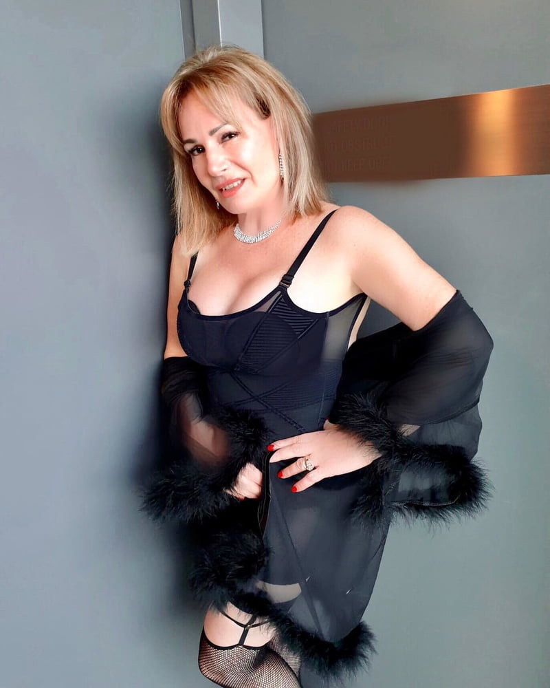 Mature, Old, Business Woman in Nylons #80822858