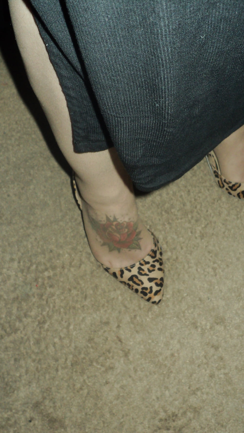 more fake foot tattoo #106932221
