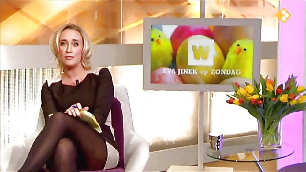 オランダのテレビ番組の乳房のエバ・ジネック
 #80253000