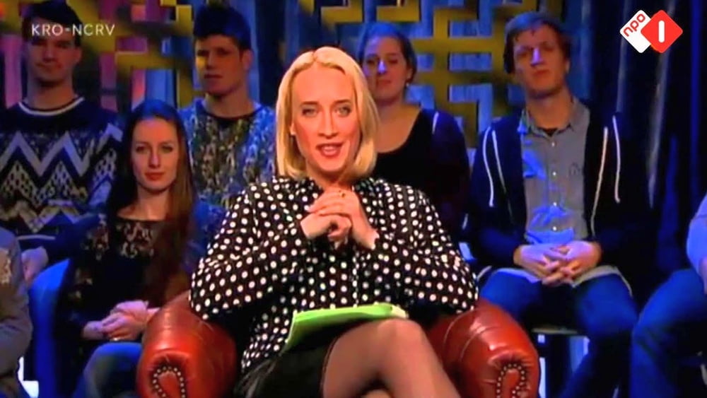 オランダのテレビ番組の乳房のエバ・ジネック
 #80253167
