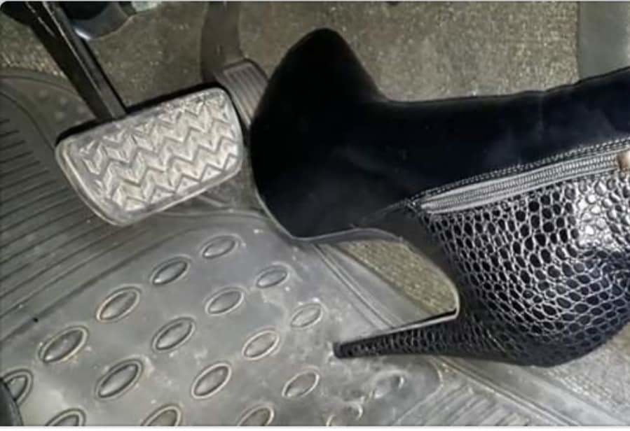 Heels Girs and pedals #79829995