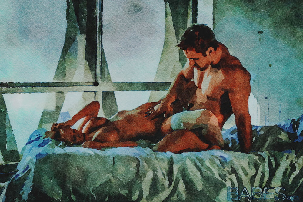 Erotic Digital Watercolor 3 4011137