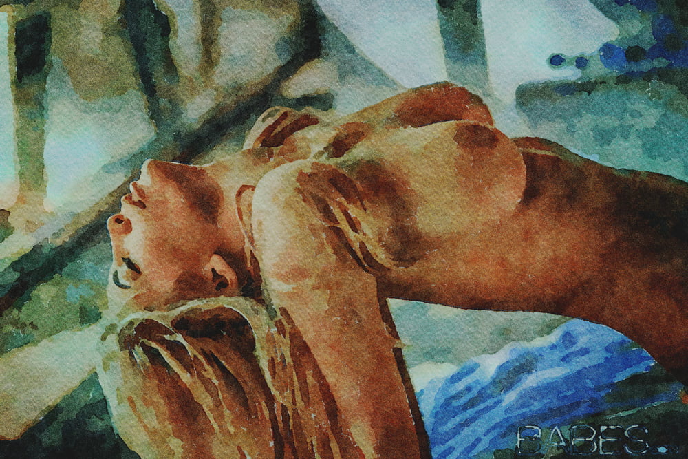 Erotic Digital Watercolor 3 4011137