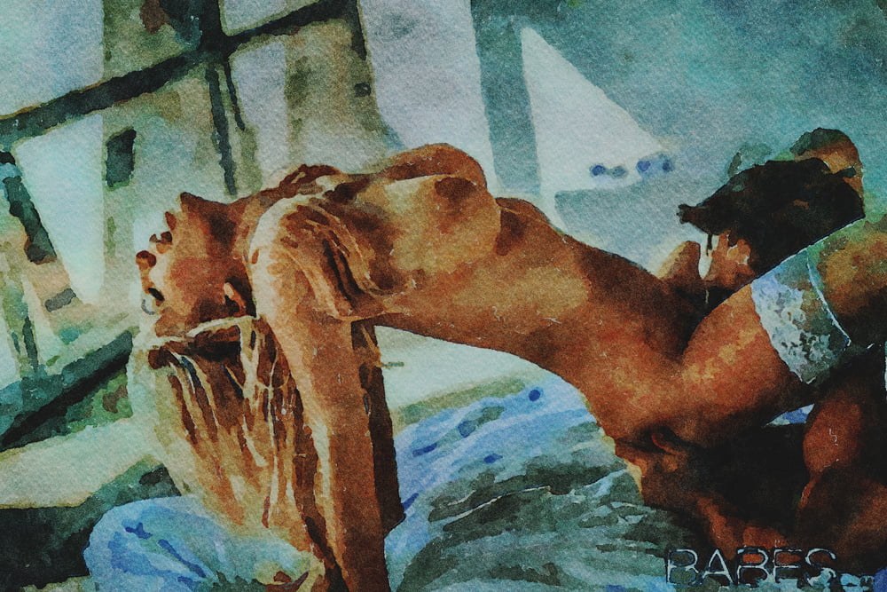 Erotic Digital Watercolor 3 4011137