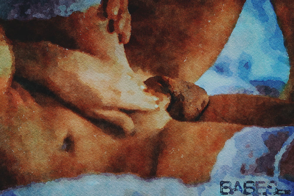 Erotic Digital Watercolor 3 4011137