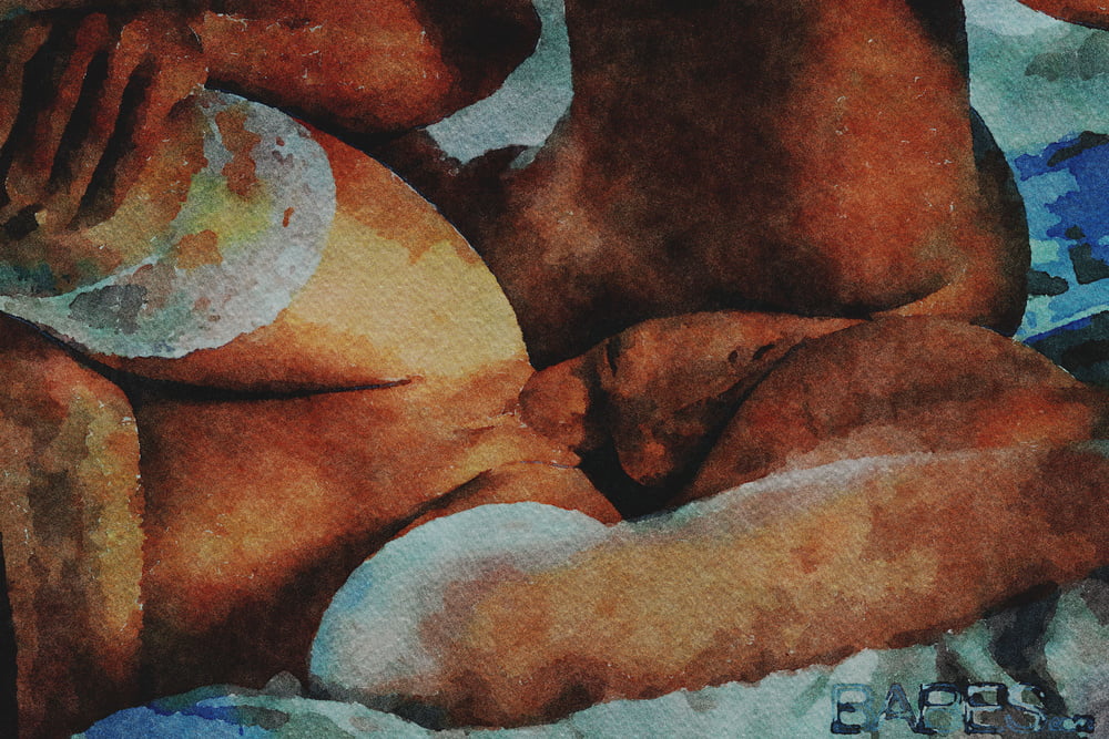 Erotic Digital Watercolor 3 4011137