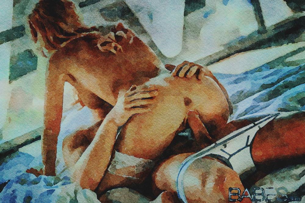 Erotic Digital Watercolor 3 4011137