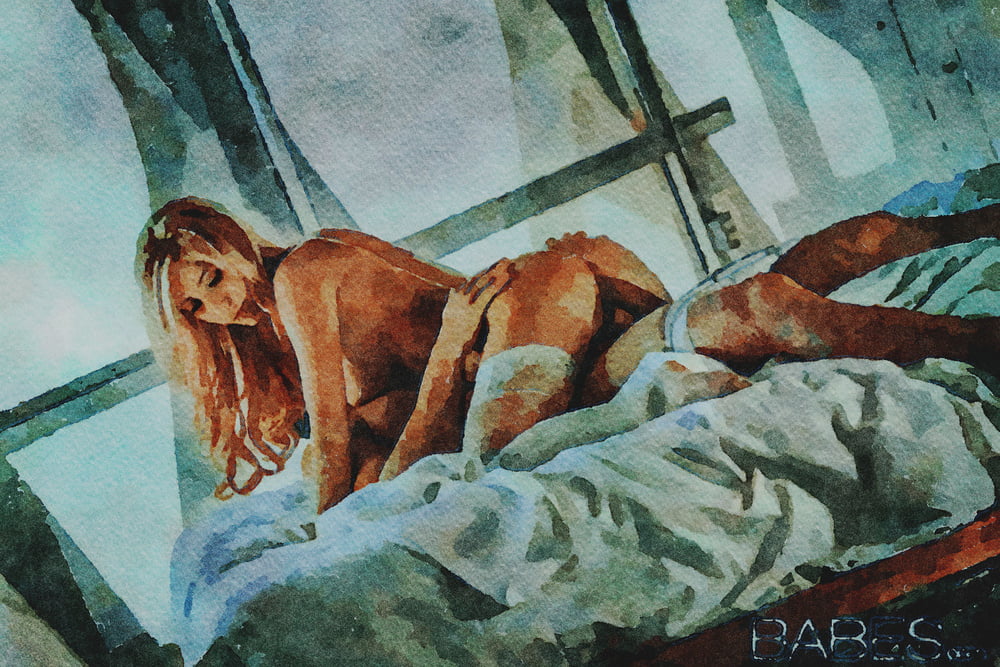 Erotic Digital Watercolor 3 4011137