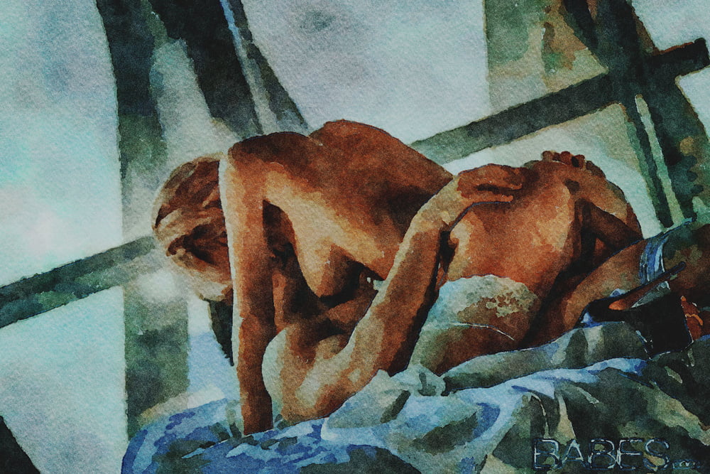 Erotic Digital Watercolor 3 4011137