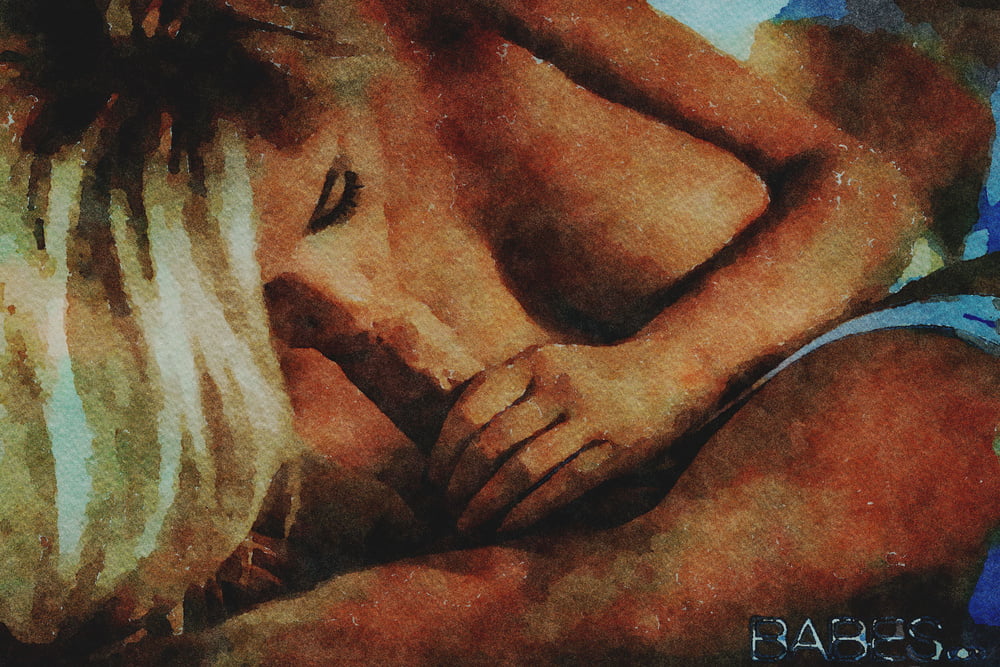 Erotic Digital Watercolor 3 4011137