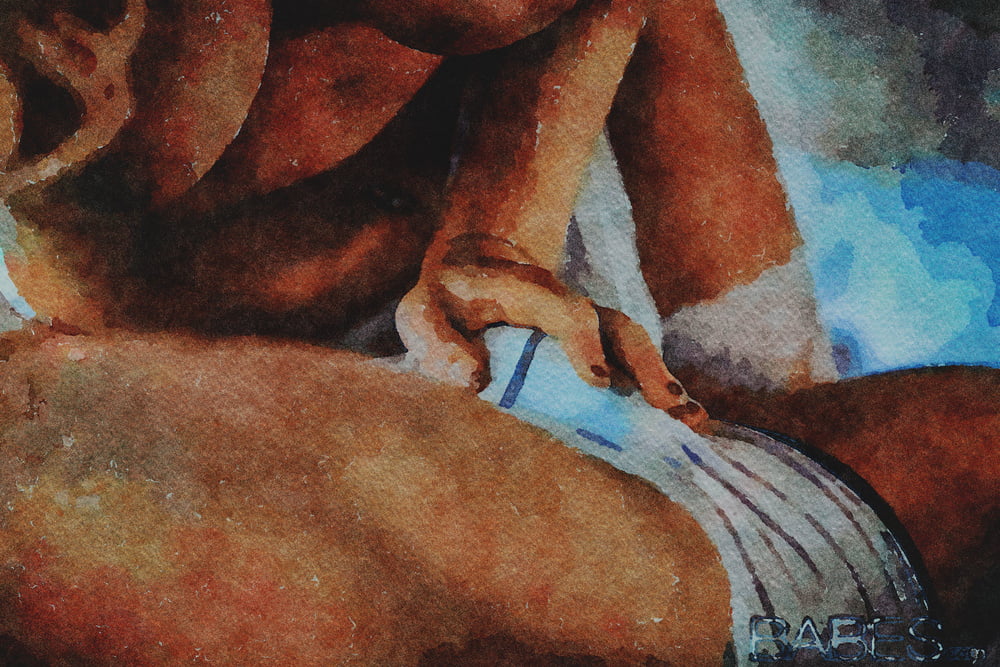 Erotic Digital Watercolor 3 4011137