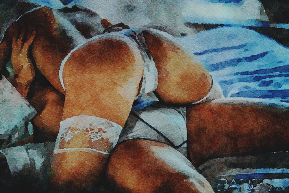 Erotic Digital Watercolor 3 4011137