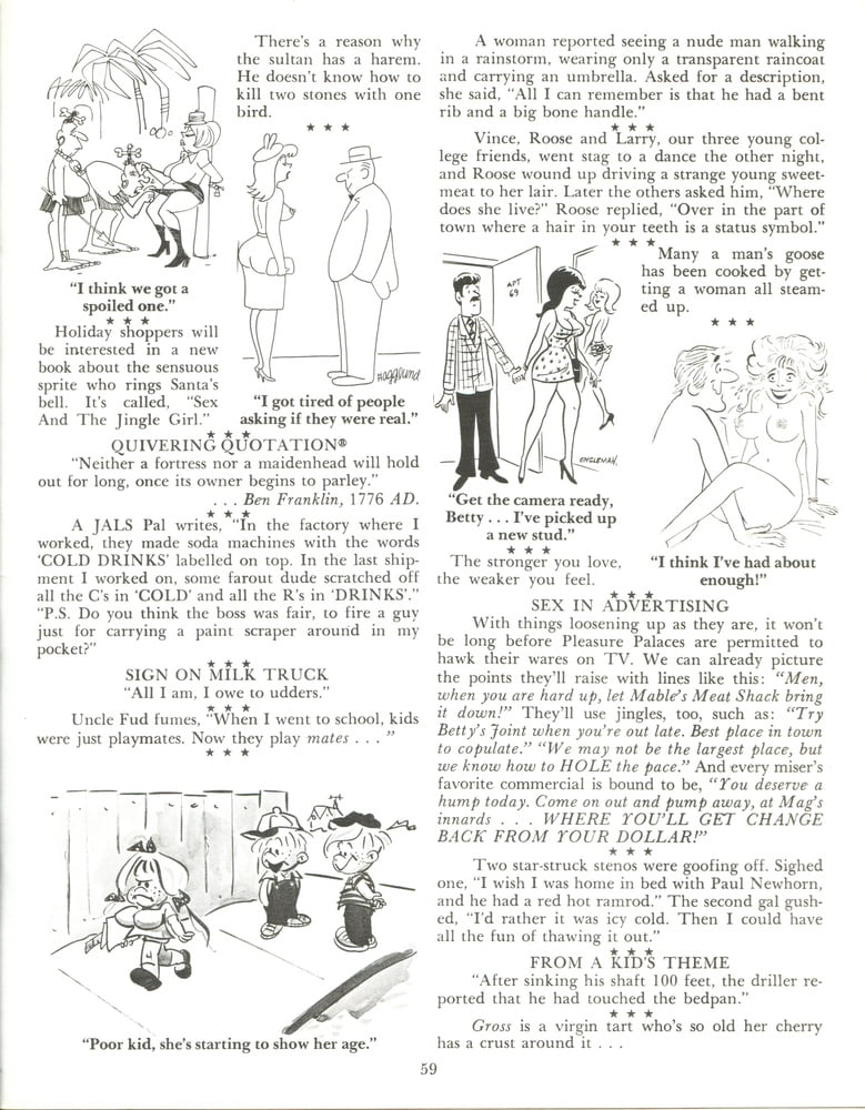 ヴィンテージ雑誌のセックスからセクシーコメディまで
 #97061724