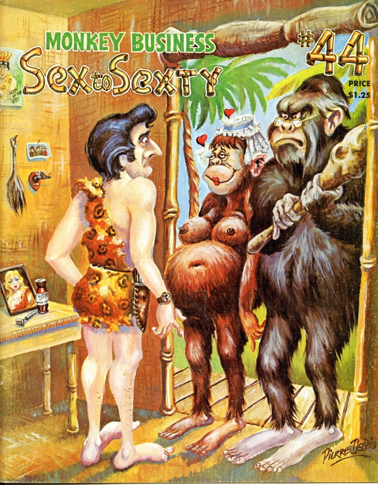 Vintage magazine sex to sexty comedy
 #97061837