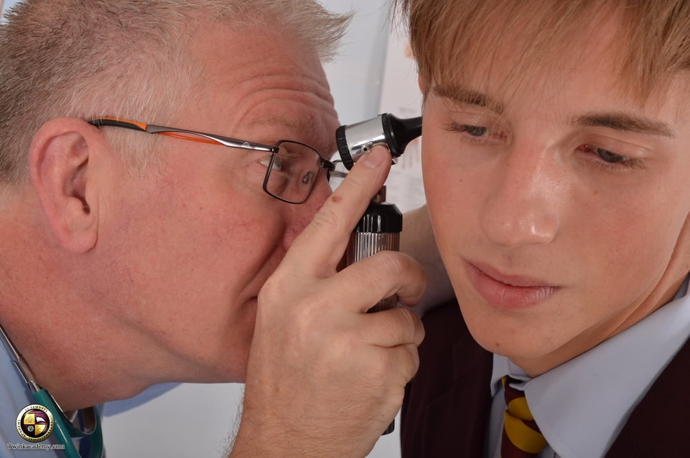 Young twink Alfie has his annual medical inspection #106989829