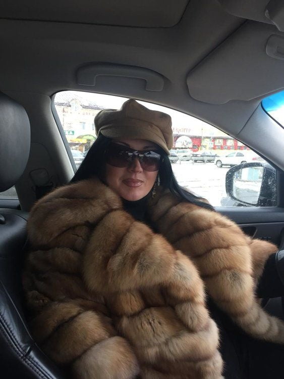 woman in fur coat 27 #89915656