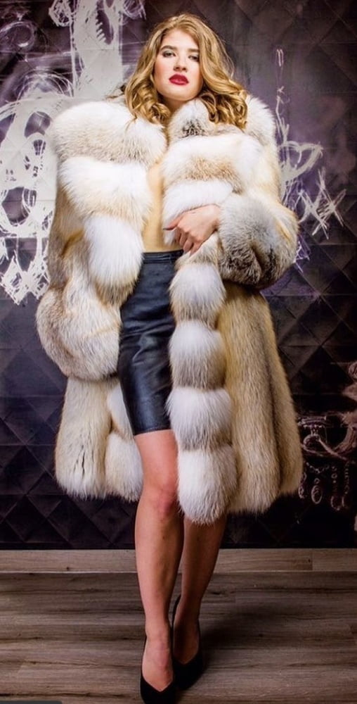 woman in fur coat 27 #89915793