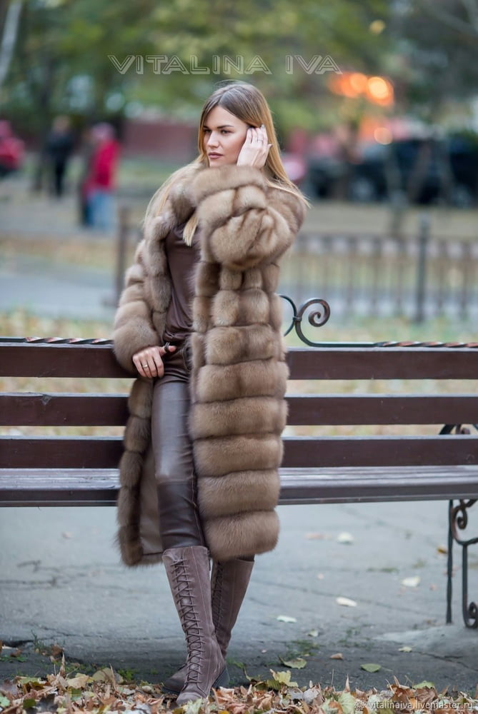 woman in fur coat 27 #89915897
