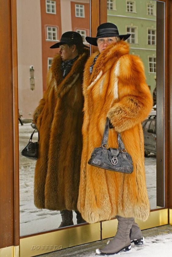woman in fur coat 27 #89915924