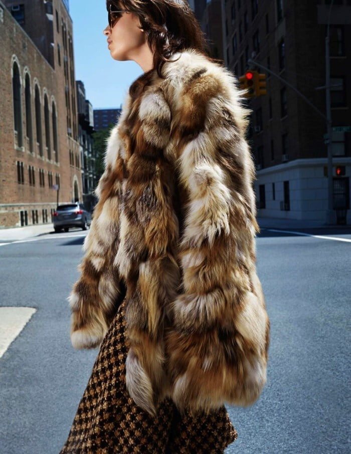 woman in fur coat 27 #89916198
