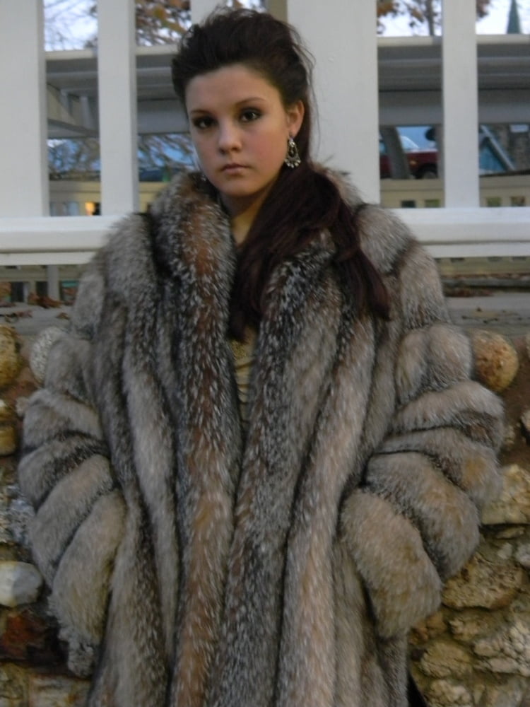 woman in fur coat 27 #89916226