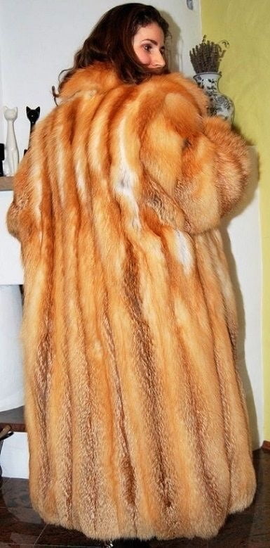 woman in fur coat 27 #89916281