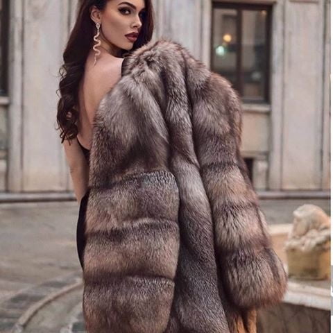woman in fur coat 27 #89916373