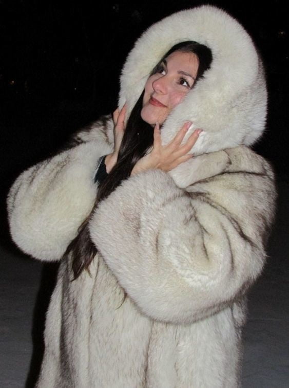 woman in fur coat 27 #89916425