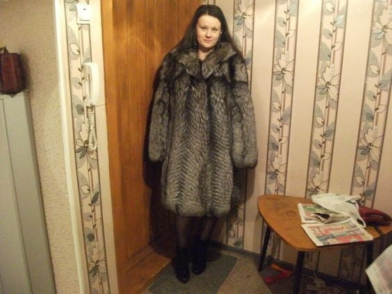woman in fur coat 27 #89916475