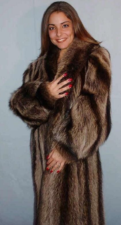 woman in fur coat 27 #89916491