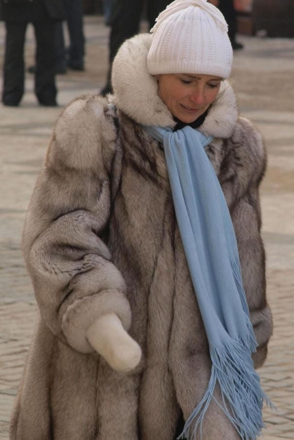 woman in fur coat 27 #89916630