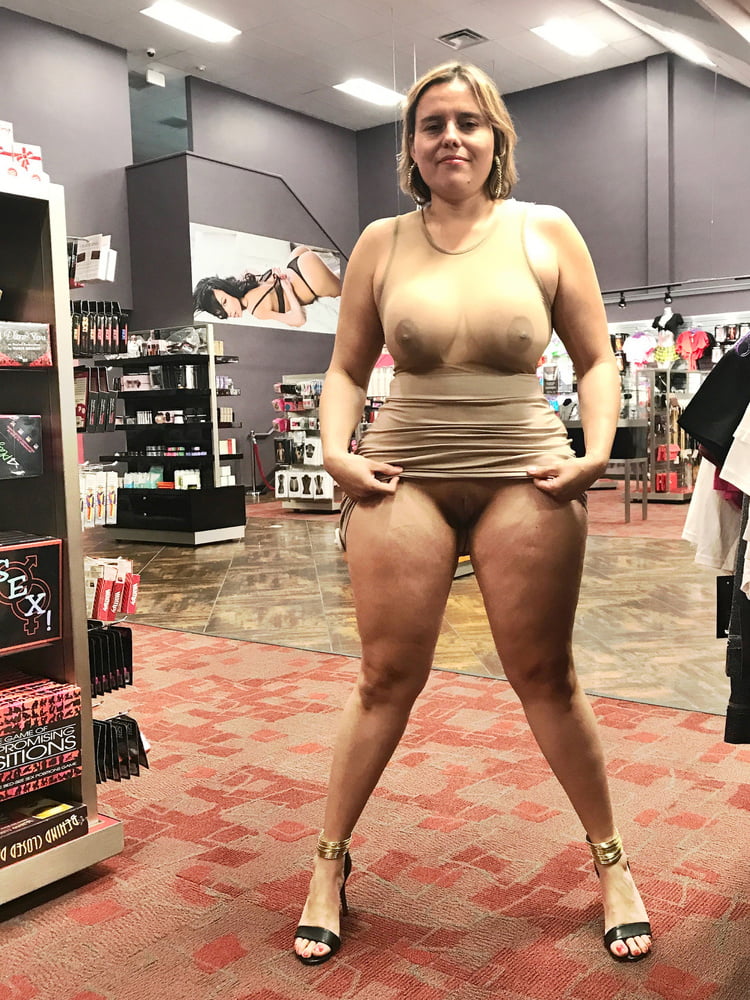 ladies out and about showing off #97144905