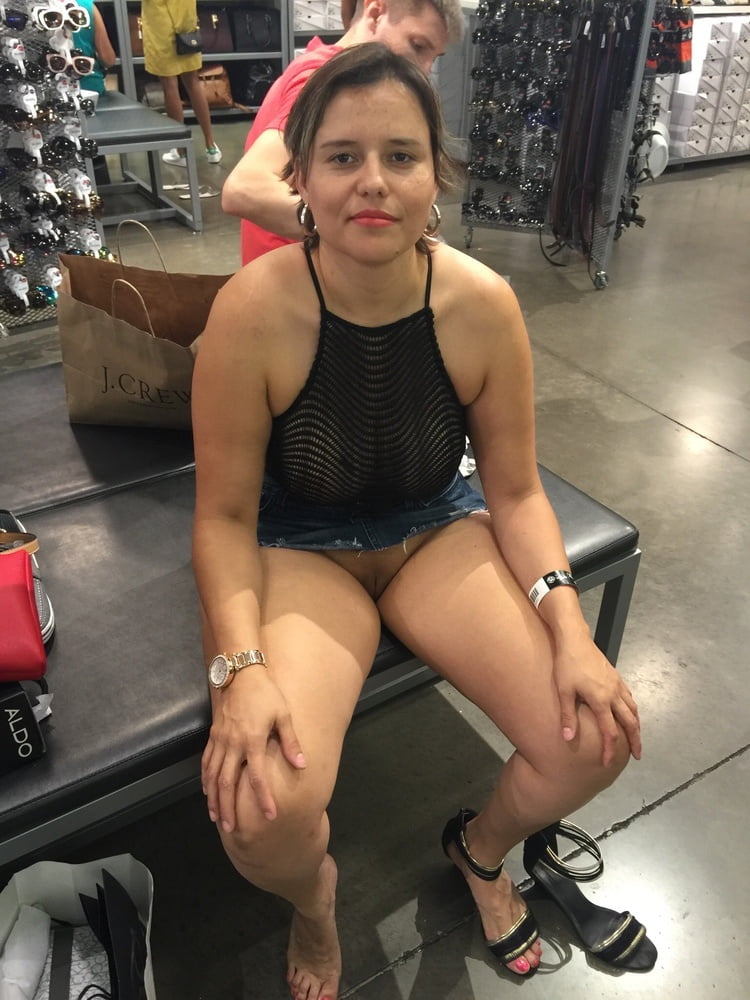 ladies out and about showing off #97144950