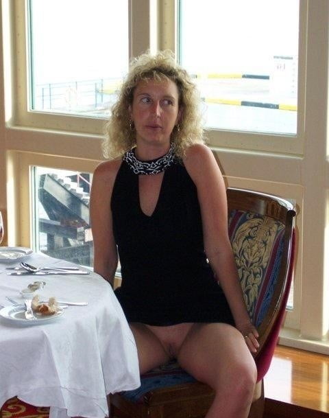 ladies out and about showing off #97144994